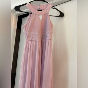 Elegant Lilac Kids Dress